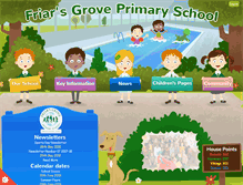 Tablet Screenshot of friarsgroveprimaryschool.com